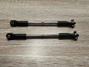 Traxxas Slayer Pro 4WD 72mm Steel Tie Links W/ Rod Ends 5939 - Used Set of (2) - Picture 1 of 1