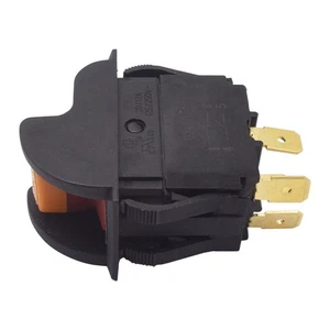 Interruptor de encendido/apagado de 1 pieza para sierra de cinta horizontal Harbor Freight 4x6 (negro) ^ - Imagen 1 de 3