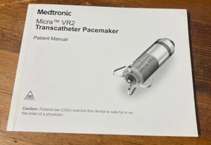 Medtronic Micra VR2 Transcather Pacemaker MANUAL ONLY - 2022 - Excellent - Picture 1 of 5