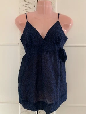 Springfield 100% Seide & Bauwolle Bluse S 38 M 40 Oberweite 45 Länge 65 SGZ)) - Bild 1 von 4