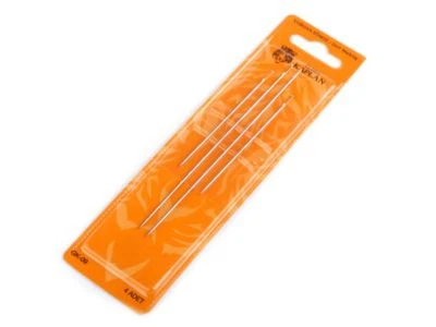 1 Set Puppennadeln 4 Stück Nähnadeln 7,5 & 12,3 cm  Puppe Basteln Spiel 020777 - Bild 1 von 2