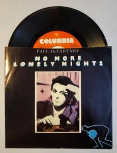 Beatles 45 US Paul McCartney 38-04581 No More Lonely Nights W/Pic Slv - Imagen 1 de 7