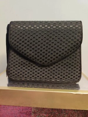 Vintage Black Evening Bag Purse Clutch Regale Tassled Magnetic Closure NWOT - Image 1 of 4