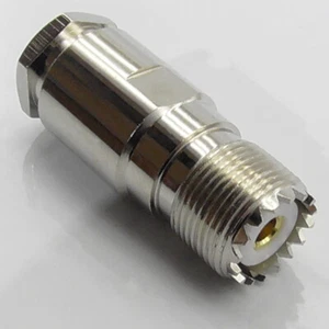 SO239 Gniazdo liniowe do LMR240 RG8X Mini8 Kabel liniowy Gniazdo PL259 UHF - Zdjęcie 1 z 4
