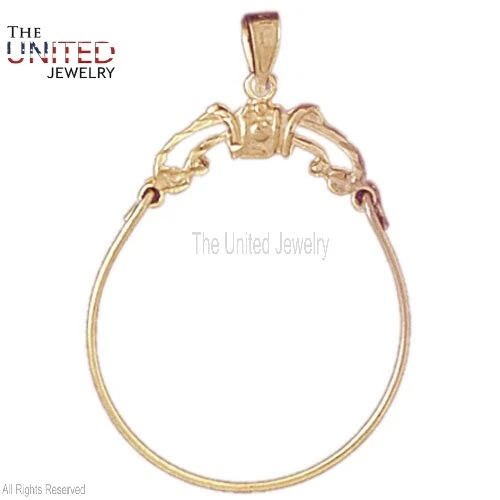 Handmade 925 Sterling Silver Carrier Designer Hanger Charm Holder Jewelry - Image 1 of 1