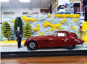CMC 1/18 Alfa Romeo 8C 2900B A-017 Car Metal Alloy Diecast Model Kids Toys Red - Picture 1 of 12