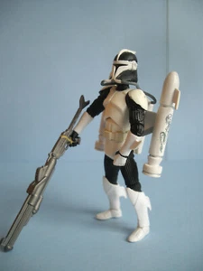 Star Wars figura Scuba trooper Legacy TLC 2008 incompleto faltan aletas - Imagen 1 de 4