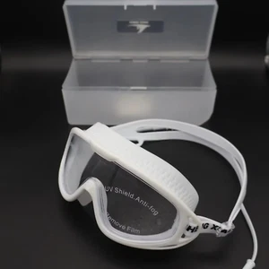 Gafas de natación de marco grande para adultos de alta definición impermeables antiniebla y anti UV - Imagen 1 de 21