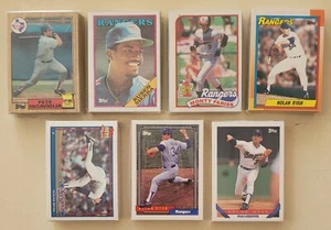 1987 - 1993 TOPPS BASEBALL TEXAS RANGERS TEAM SETS- CHOOSE YOUR YEAR - Picture 1 of 1