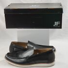 J. Ferrar Essex Black Mens Size 8 Slip On Dress Shoes Casual Vg Memory Foam