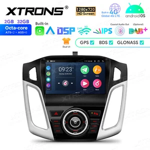 Android 14 8-Core Car GPS Stereo Radio 4G DAB+ Sat Nav For Ford Focus 2012-2017 - Picture 1 of 19