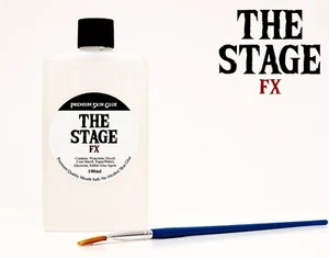 THE STAGE FX 100ml Hautkleber + Bürste mundsicher Halloween Spirit Kaugummi KEIN ALKOHOL - Bild 1 von 1