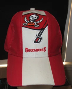 TAMPA BAY BUCCANEERS NFL TEAM VINTAGE CAP HAT 100% COTTON SEWN LOGOS - Picture 1 of 5
