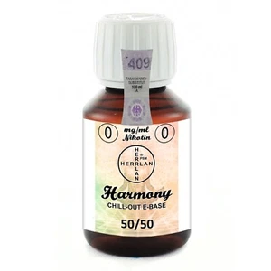 100 ml Harmony E-Base - 50/50 ohne Nikotin mit Steuerbanderole - Bild 1 von 1