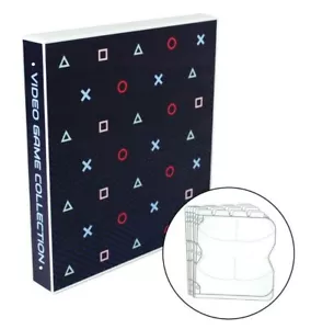 Estuche de almacenamiento temático para videojuegos PlayStation, contiene 80 discos (PS4, PS3, PS2, PS1) - Imagen 1 de 12