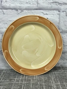 Steelite International Dinner Plate Peach Paint Brush 10" Made in England - Picture 1 of 6