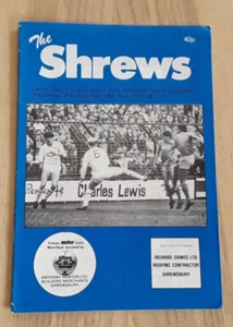 Shrewsbury Town v Wolverhampton Wanderers 1984/85 Division 2 - Picture 1 of 1