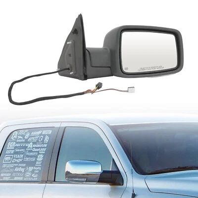 Espejo retrovisor derecho del lado del pasajero apto para Dodge Ram 1500 2013-2019 Foto 1 de 4