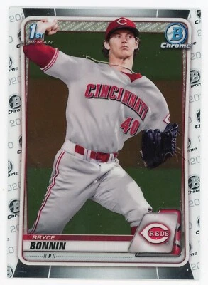 2020 Bowman Chrome Bryce Bonnin 1st Bowman Base Chrome !!! - Image 1 of 2