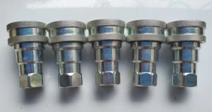5 QTY! Dixon 6HF6 Hydraulic Fitting Coupler quick disconnect LOT - Picture 1 of 2