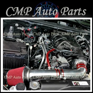 RED AIR INTAKE KIT FIT 2012-2016 JEEP WRANGLER RUBICON 3.6 3.6L V6  - Picture 1 of 2