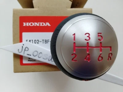 Honda Genuine OEM Shift Knob 54102-TBF-A01ZA Civic Si 2016–2018 6-Speed Manual - Image 1 of 4