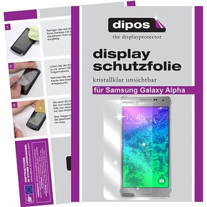 6x dipos Screen Protector for Samsung Galaxy Alpha protection crystal clear - Picture 1 of 4