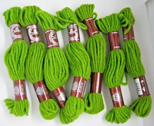 DMC Laine Colbert Tapiz Lana Hilo Crewel Lote de 7 Madejas #7342 Aguacate Ligero - Imagen 1 de 2