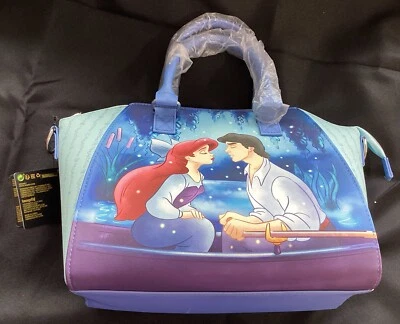 Loungefly Disney The Little Mermaid Kiss the Girl Satchel Bag Purse NEW WITH TAG - Image 1 of 2