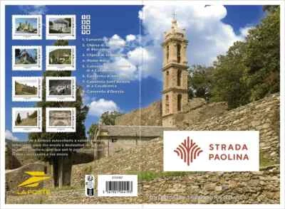 france 2024 church STRADA PAOLINA tourism path hiking bridge door stone ms8v COL - Image 1 of 2