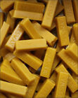 10-1 OZ BARS OF 100% PURE AMERICAN BEESWAX FILTERED BLOCKS NEVER CUT OR DYED
