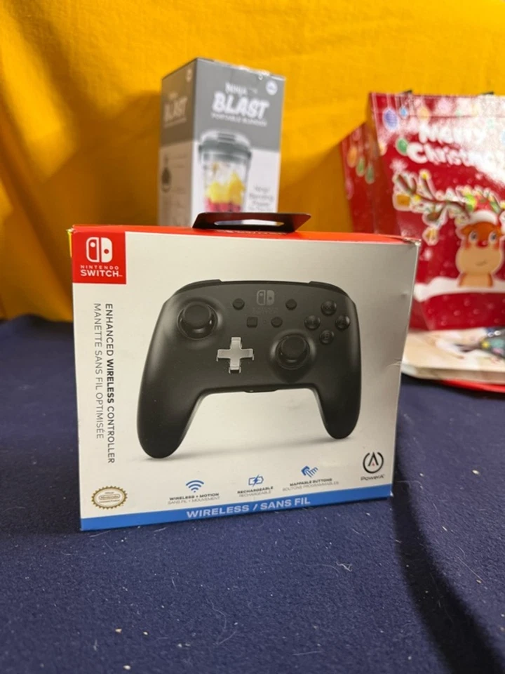 Controlador inalámbrico mejorado PowerA para Nintendo Switch - negro Foto 1 de 1