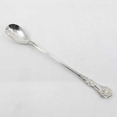 English King (1885) por Tiffany & Co Sterling 7,25" cuchara(s) de té helado sin monograma Foto 1 de 4