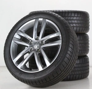 VW Golf 7 & R-Line Sportsvan Sommerräder 17 Zoll Felgen Salvador 5G0601025AE - Bild 1 von 10