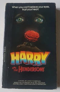Harry and the Hendersons Joyce Thompson 1987 Berkley Movie-Tie Paperback Film - Picture 1 of 10