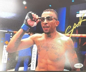 CARLOS PRATES SIGNED UFC 8X10 PHOTO JSA COA MMA AUTOGRAPHED THE NIGHTMARE (791) - Picture 1 of 1