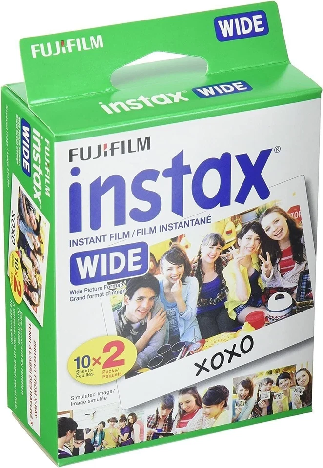 Fujifilm 20-INS200KIT Instax Wide Film 200 Image Kit - Image 1 of 1