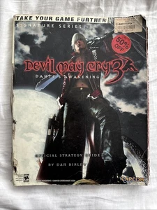 Guía oficial de estrategia de Devil May Cry 3 Dante's Awakening con póster - Imagen 1 de 4