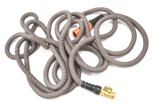 HydroTech 75' Expandable Garden Hose 3/4" Heavy Duty Ends Orange Burst Proof - Picture 1 of 6