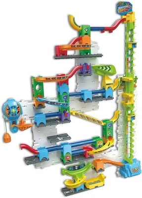 Vtech Marble Rush Free Fall Vertical Buildable Playset - Image 1 of 4