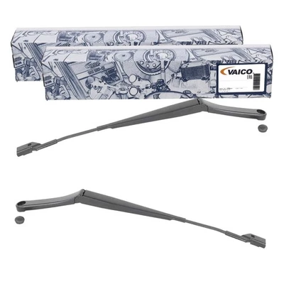 2X VAICO Bras D'Essuie-Glace Avant Gauche Droite Compatible Avec VW EOS GOLF - Photo 1/4