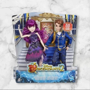 Disney Descendants 2 Royal Cotillion Couple Mal & Ben Dolls Hasbro 2017 NIB - Picture 1 of 16