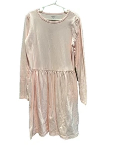 Girls knit dress size 12. Carter's. Long sleeved. Knee length. EUC. Light pink - Picture 1 of 1
