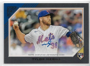 2022 Topps Gallery Tylor Megill #RA-TM Rookie Autograph RC Auto - Picture 1 of 2