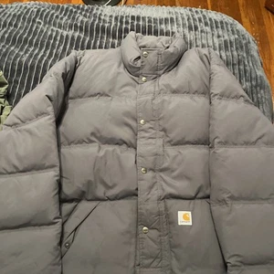 Carhartt Winter Snow Jacket Gray XXL - Picture 1 of 6