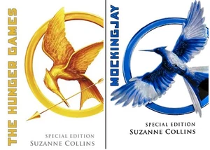 Suzanne Collins 2 Books Set: Hunger Games and Mockingjay (English, Paperback) - Picture 1 of 4