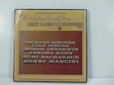 Great American Composers Part 1By The Longines Symphonette 3 Vinyl, LP Box Set 1 - Image 1 of 3