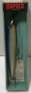 Vintage Rapala "MAGNUM" CD-18 B-MAG 7" BLUE Musky Muskie Lure - Made in Finland - Picture 1 of 5
