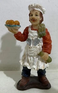 I117492 Pastorello Presepe - Statuina in resina - Cuoco - 10 cm - Picture 1 of 6