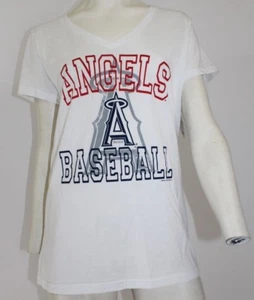 MLB Los Angeles Angels Genuine Merch Women's Baseball Shirt Juniors LARGE - Picture 1 of 4